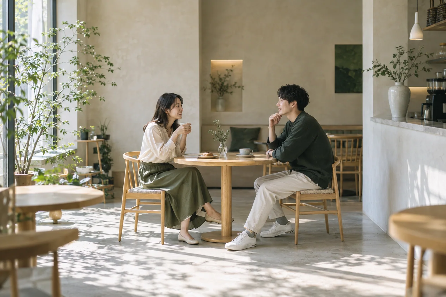 何でもない話が、いい時間。